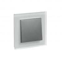 Рамка 1-постовая Systeme Electric AtlasDesign Nature белая ATN330101