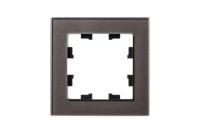 Рамка 1-постовая Systeme Electric AtlasDesign Nature мокко ATN320601