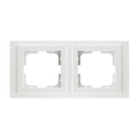 Рамка 2-постовая Mono Electric Despina жемчуг 102-250000-161