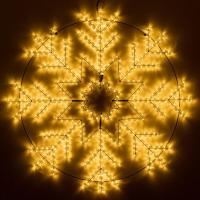 Светодиодная фигура Ardecoled Снежинка ARD-Snowflake-M8-950x950-540Led Warm 034255