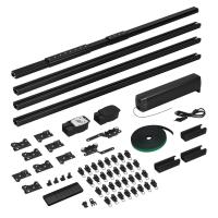 Карниз для штор с электроприводом Arlight CNK-M1-TY-RF-4M-BK 061463