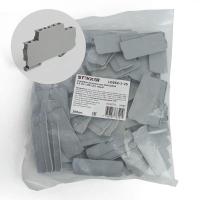 Торцевая заглушка для ЗНИ LD554 2,5 мм? (JXB ST 2,5), серый Stekker LD562-1-25 39987