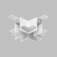 Коннектор X-образный Denkirs Smart Hide TR2114-WH