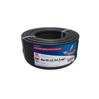 Кабель силовой медный ВВГ-Пнг(А)-LS 3x1,5 мм?, длина 50 метров, ГОСТ 31996-2012, ТУ 16.К71-310-2001 REXANT 01-8271-50