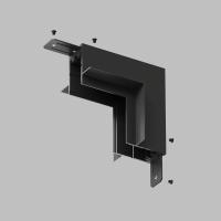 Коннектор L-образный стена-потолок Denkirs Smart Hide TR2118-BK