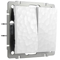 Выключатель Werkel Hammer двухклавишный белый W1220001 4690389162268