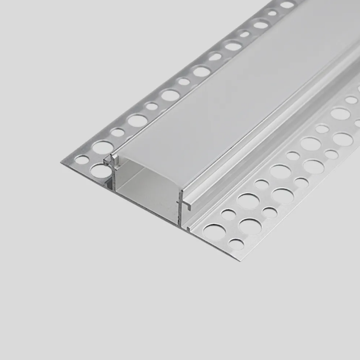 Профиль встраиваемый в гипсокартон с экраном Sense LPK-1462-2500 Anod