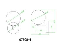 Бра Kink Light Сида 07508-1,20