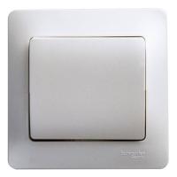 Выключатель одноклавишный Systeme Electric Glossa 10A 250V перламутр GSL000612