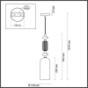 Подвесной светильник Odeon Light Classic Candy 4861/1D