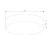 Потолочный светильник TK Lighting 1587 Rondo Black
