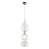 Подвесной светильник Crystal Lux Iris SP1 B Transparent