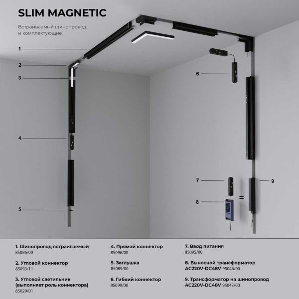 Трансформатор Elektrostandard Slim Magnetic 48V 200W 95042/00 a061248