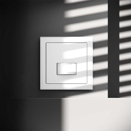 Датчик движения встраиваемый Voltum S70, (белый матовый) VLS070502