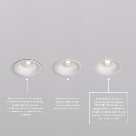 Закладная панель Denkirs DK3024-SCB