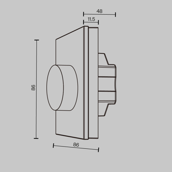 Панель управления Maytoni Lighting control 711027