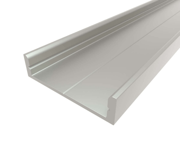 Накладной алюминиевый профиль 07*28*2000