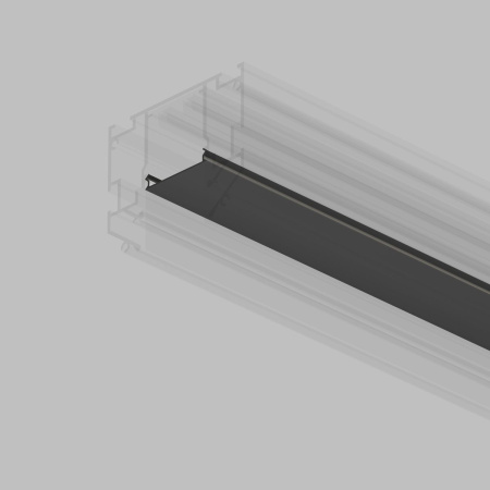 Экран для шинопровода Denkirs Smart Base TR2010-BK