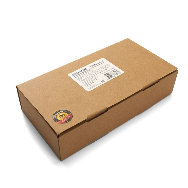 Зажим наборный изолированный (винтовой) ЗНИ - 10,0 (JXB10), бежевый Stekker 39936