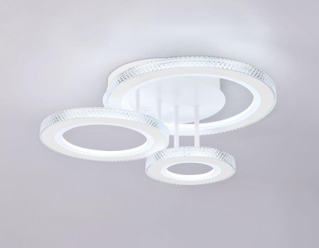 Потолочная светодиодная люстра Ambrella light Acrylica Original FA8867