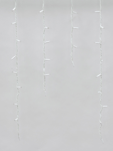 Уличная светодиодная гирлянда Uniel бахрома 230V белый ULD-B3010-200/SWK White IP67 UL-00001367