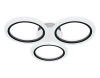 Потолочная светодиодная люстра Ambrella light Original FA4052