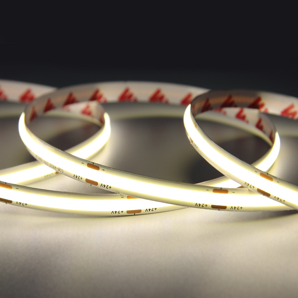 Светодиодная лента PRO COB 480led/m, IP20,24V, 14W/m ,4500K (NW)  ST A+ RA95