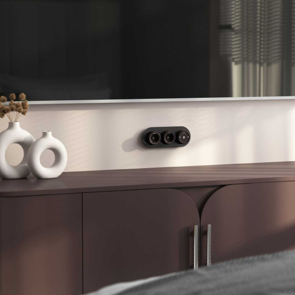 ТВ-розетка Werkel Retro коричневая WL18-02-05 4690389100734