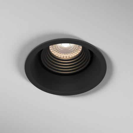 Встраиваемый светильник Elektrostandard Punto черный 25016/01 a065471