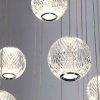 Подвесная светодиодная люстра Odeon Light Crystal 5007/120L