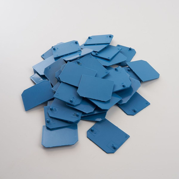 Торцевая заглушка для ЗНИ 2,5 мм (JXB 2,5) синий LD557-2-25 39664