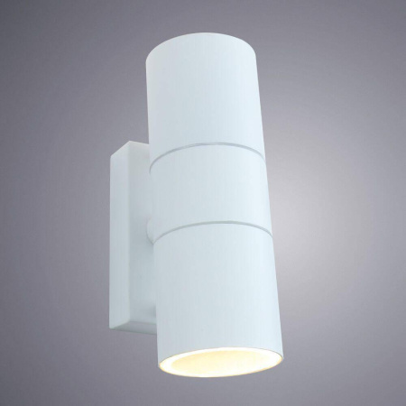 Уличный настенный светильник Arte Lamp Sonaglio A3302AL-2WH