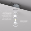Встраиваемый светильник Denkirs Inviz DK2080-WH