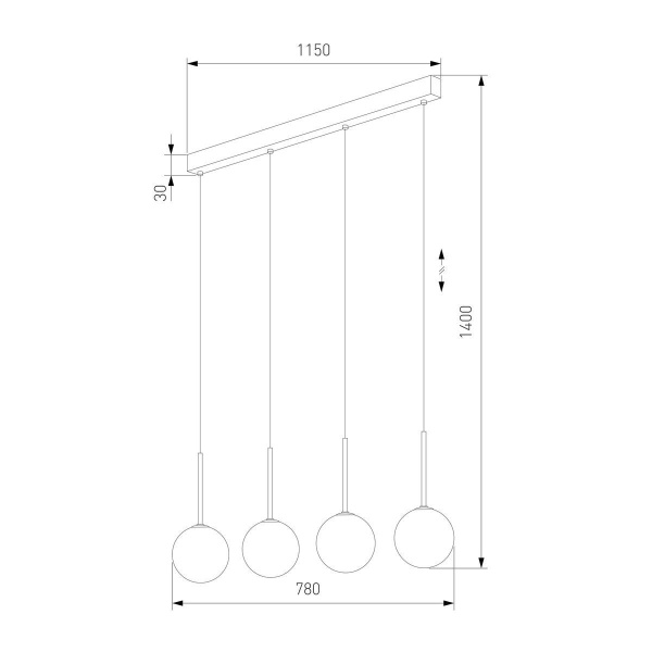 Подвесной светильник TK Lighting 4503 Martin