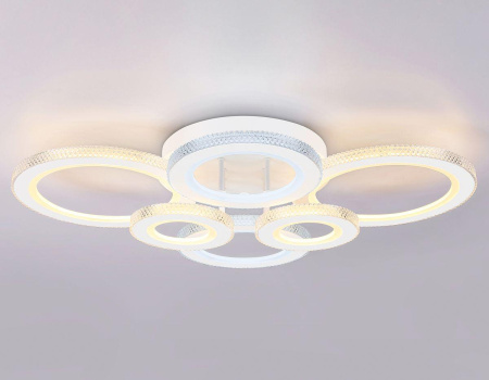 Потолочная светодиодная люстра Ambrella light Acrylica Original FA8874