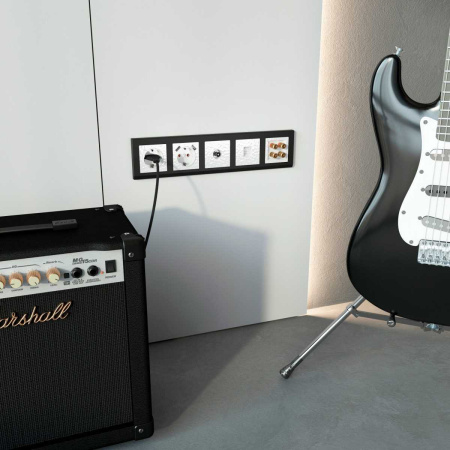 ТВ-розетка оконечная Werkel Hammer белый W1283001 4690389163067