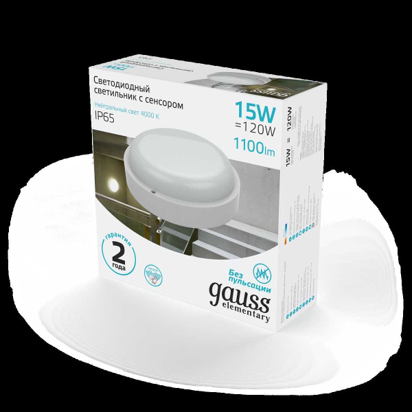 Уличный светодиодный светильник Gauss 126411215