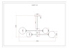 Подвесная люстра Moderli Molecule V10837-4P