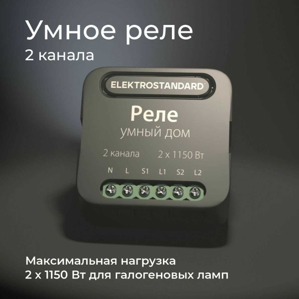 Реле Wi-Fi Elektrostandard (Умный дом) 76007/00 a059326
