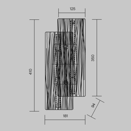 Бра Maytoni MOD439WL-L7BSK