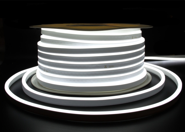 Гибкий неон SMD2835, 120led/m, 220V, 8х16мм 6000 к 