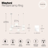 Подвесная люстра Maytoni Ring MOD013PL-06W