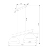 Подвесной светильник TK Lighting 4507 Oslo