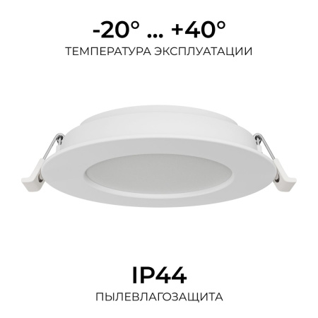 Встраиваемая светодиодная панель Apeyron 06-162
