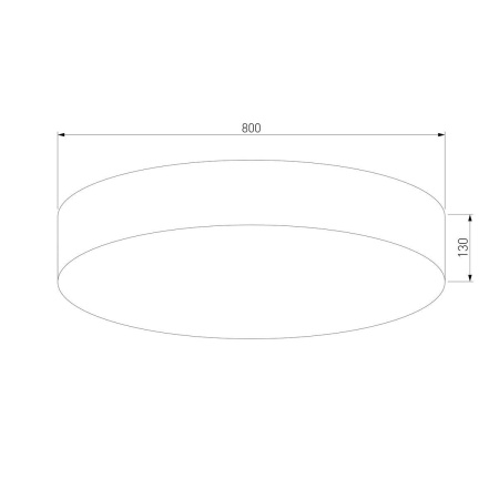 Потолочный светильник TK Lighting 2443 Rondo White