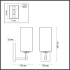 Бра Odeon Light Hall Kasali 4990/1W