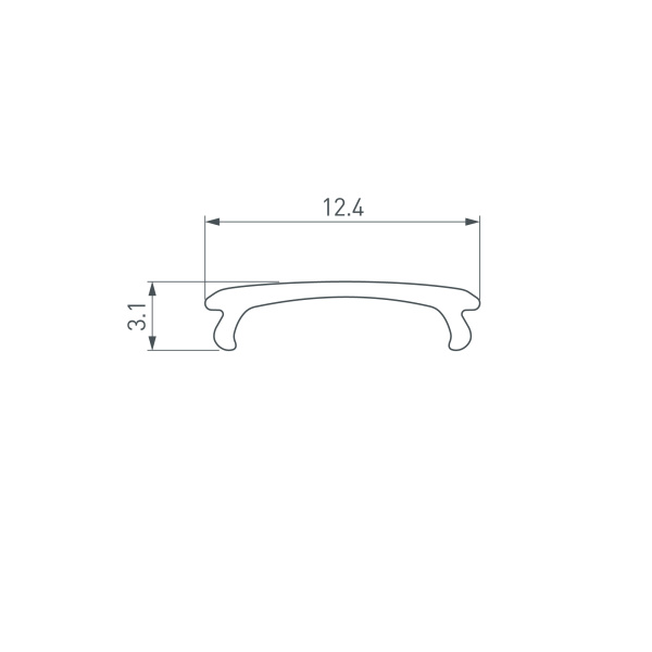 Рассеиватель Arlight ALM-W13-2020 Frost 026748(1)