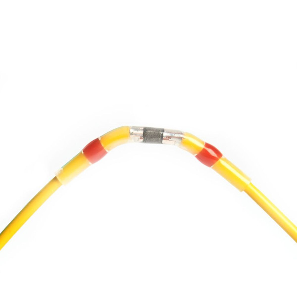 ГСИ термоусаживаемая с припоем 1,5-2,5 мм2 27A, прозрачный/голубой LD302-15-25 49158