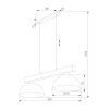 Подвесной светильник TK Lighting 4713 Oslo