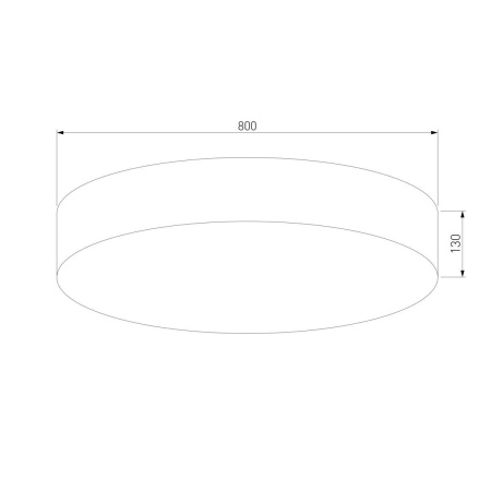 Потолочный светильник TK Lighting 2443 Rondo White